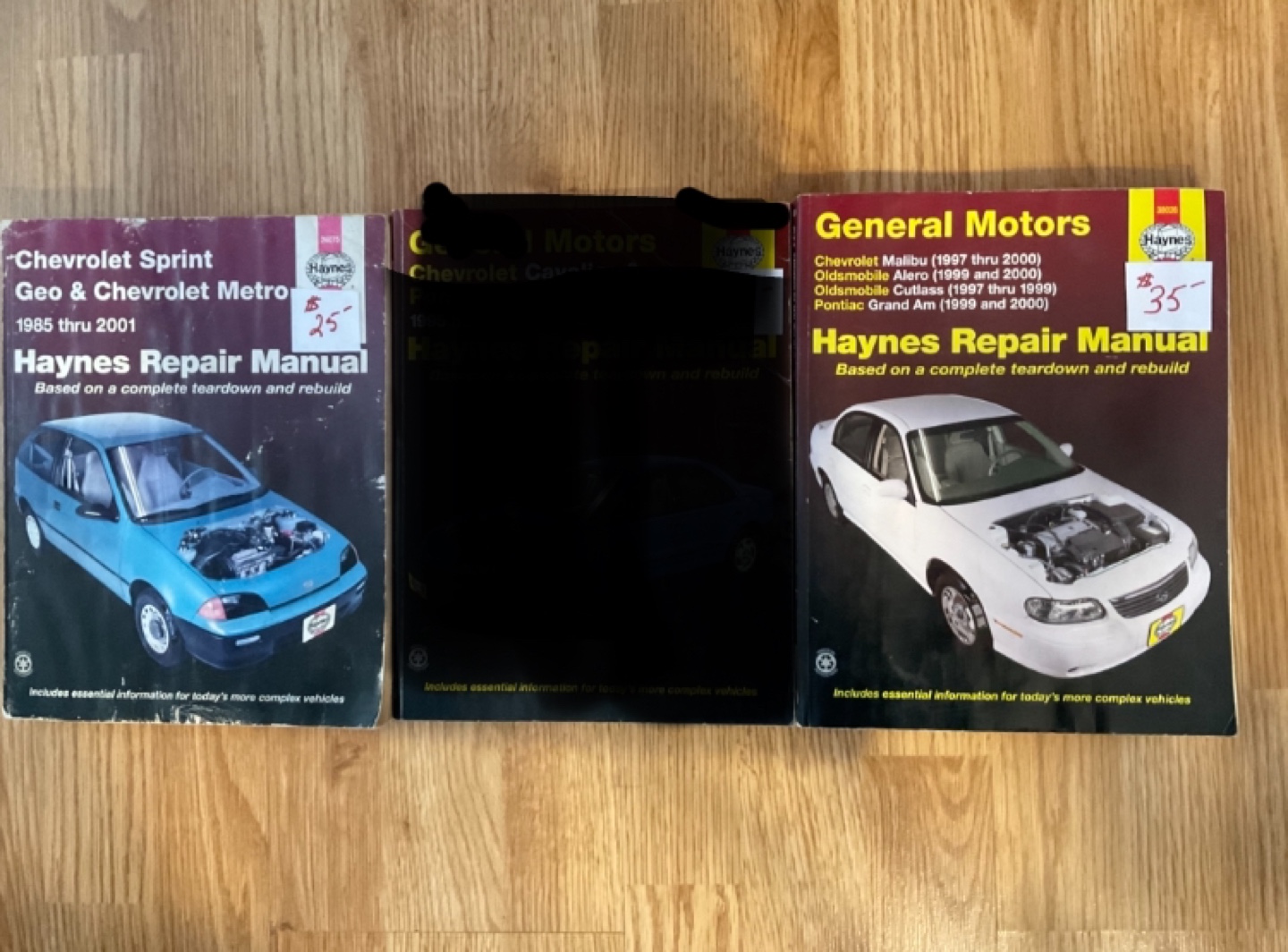 HAYNES 1976-2004 CHEV/GM MANUALS - photo 4