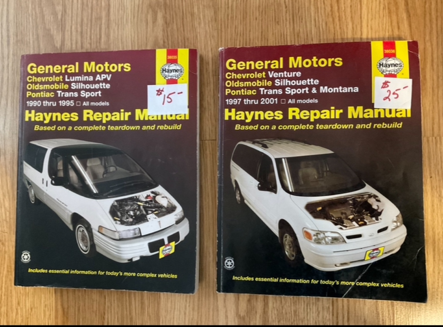 HAYNES 1976-2004 CHEV/GM MANUALS - photo 5