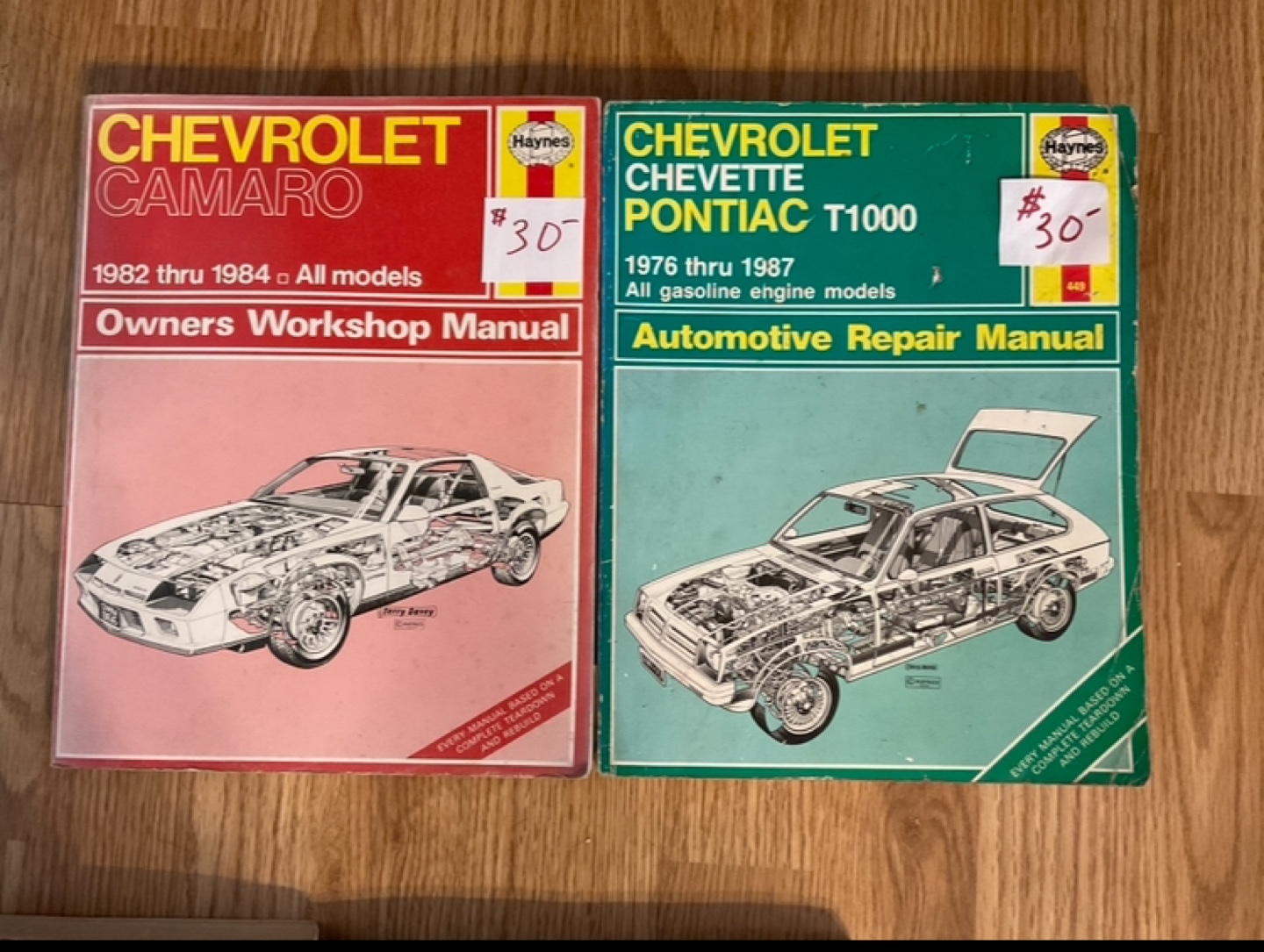 HAYNES 1976-2004 CHEV/GM MANUALS - photo 2