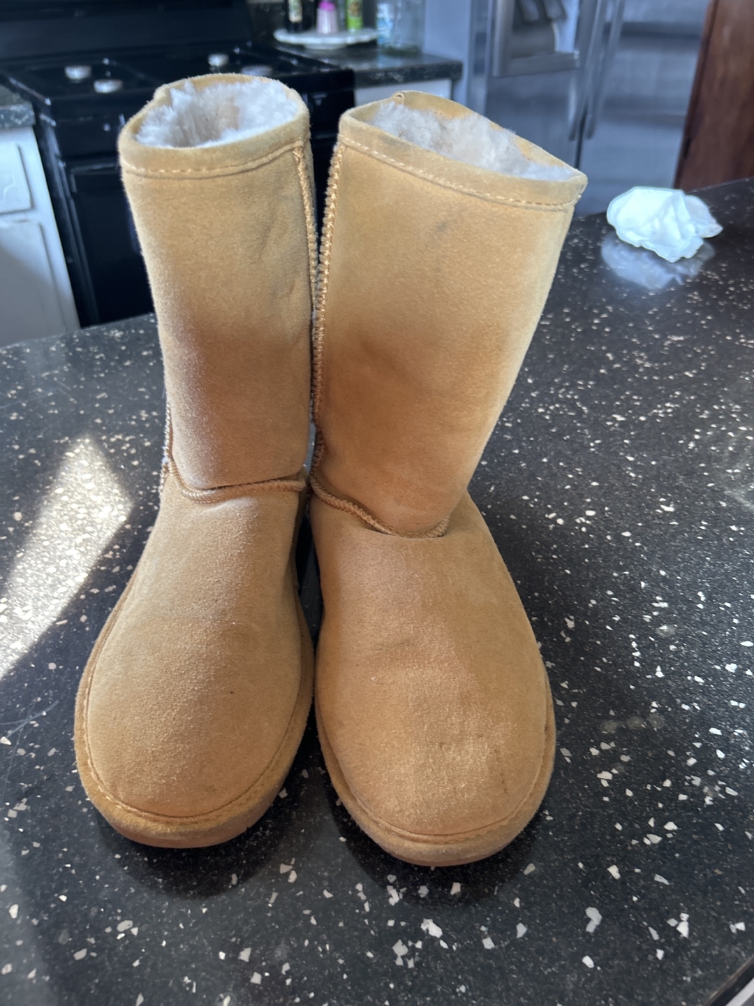 Bearpaw Women's Tan Suede Boots - photo 4