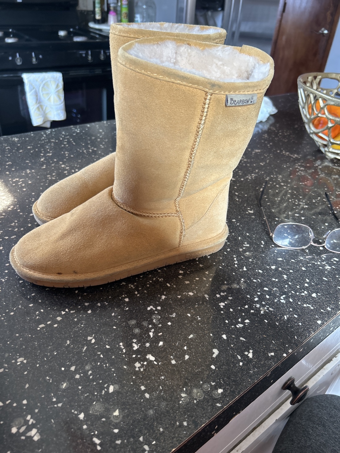 Bearpaw Women's Tan Suede Boots - photo 2