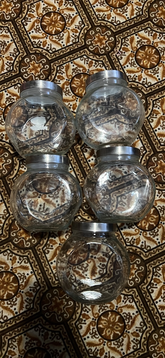 Vintage American Can Company Glass Jars with Lids (Set of 6) - photo 2