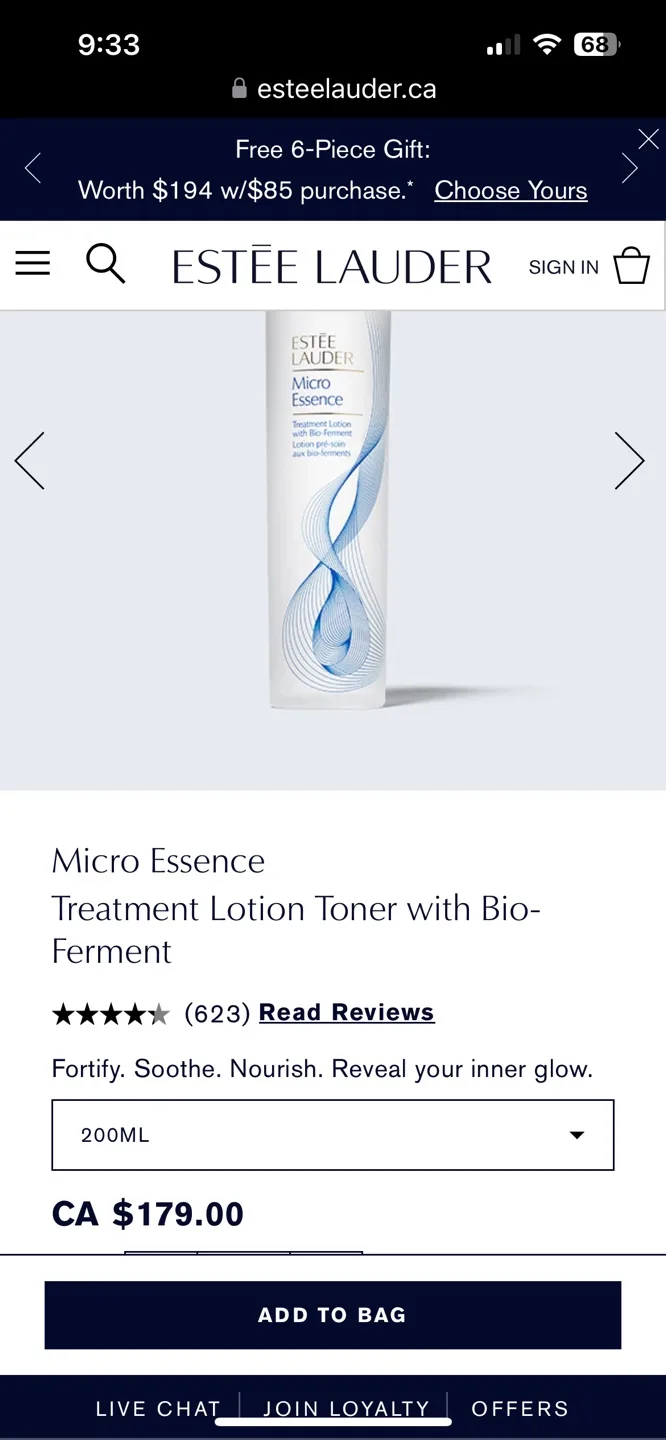 Estée Lauder Micro Essence Treatment Lotion Toner image indicator(2)