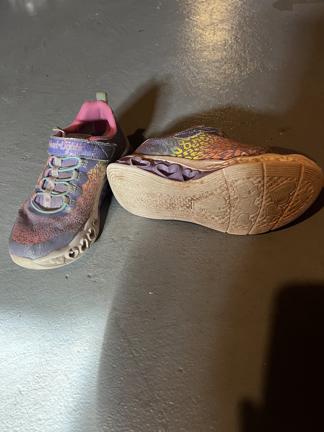 Girls' Skechers Light-Up Sneakers Size 11 - photo 2