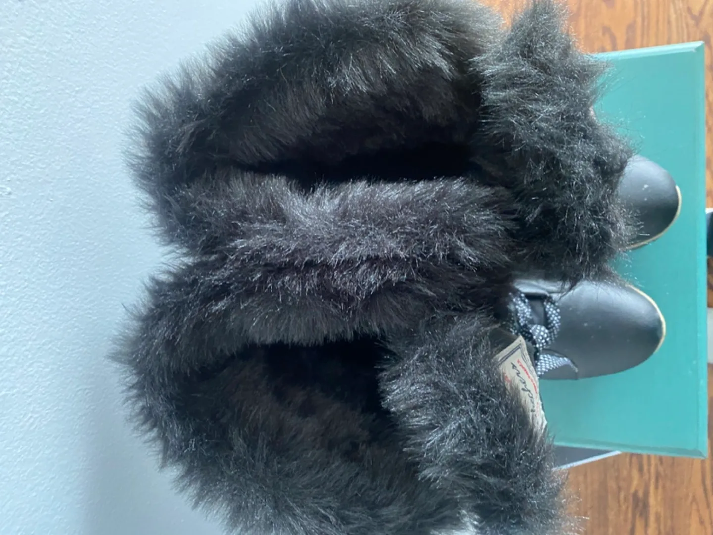 Worn once waterproof Skechers Women's Black Winter Boots Size 7 image indicator(4)