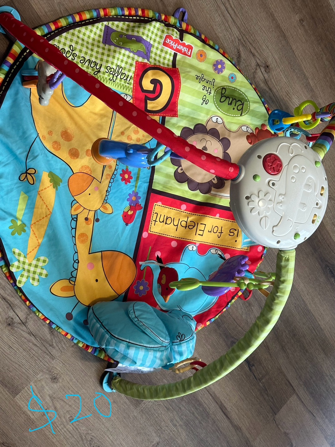 Fisher-Price Rainforest Jumperoo Playmat