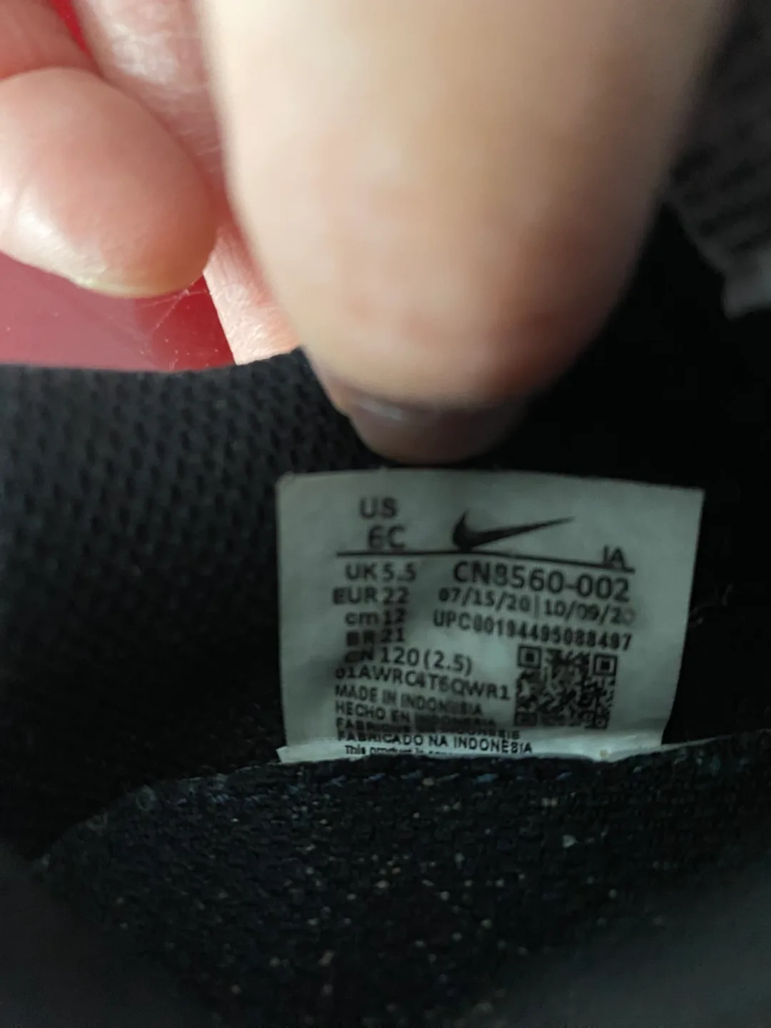 Nike md valiant Toddler Shoes Size 6C image indicator(5)