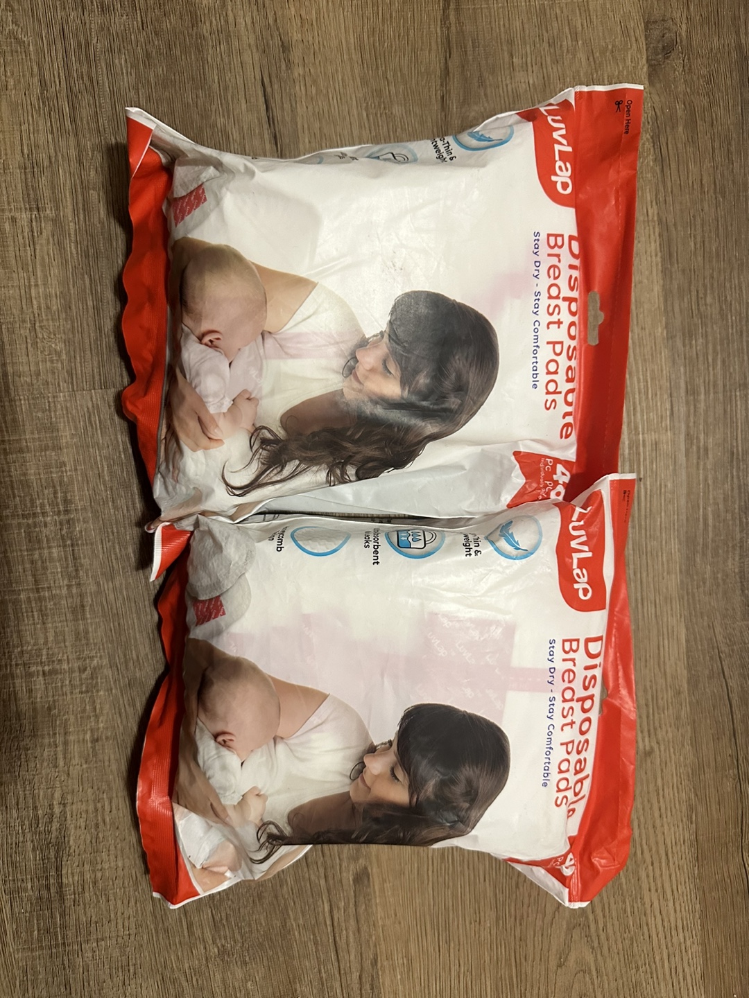 LuvLap Disposable Breast Pads (2 packs)