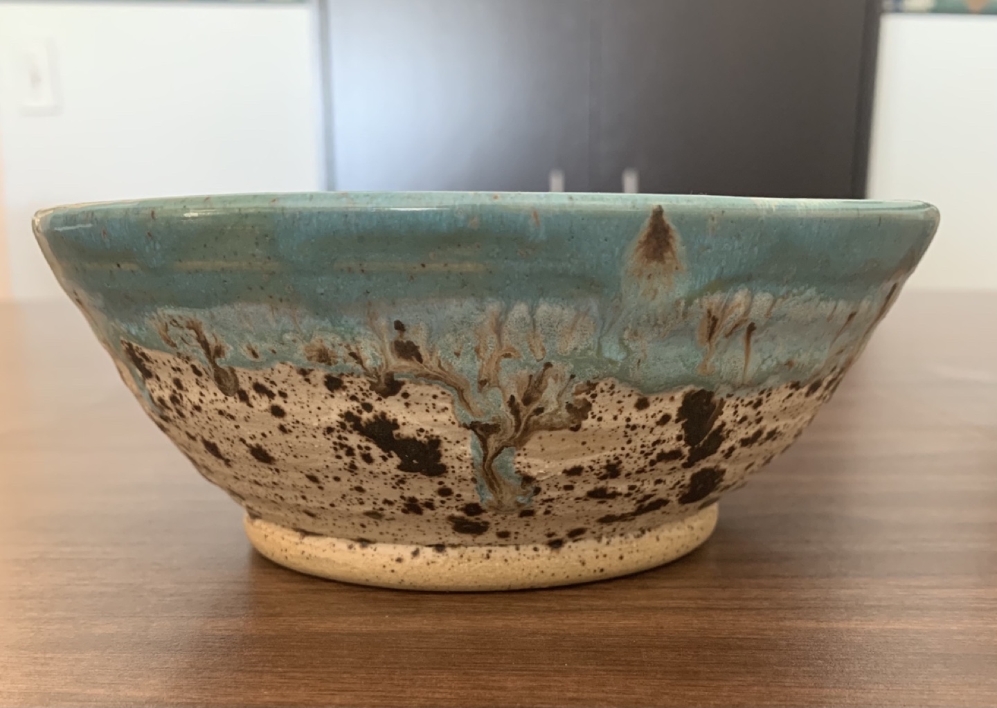 Handmade Pottery Noodle Bowl - photo 3