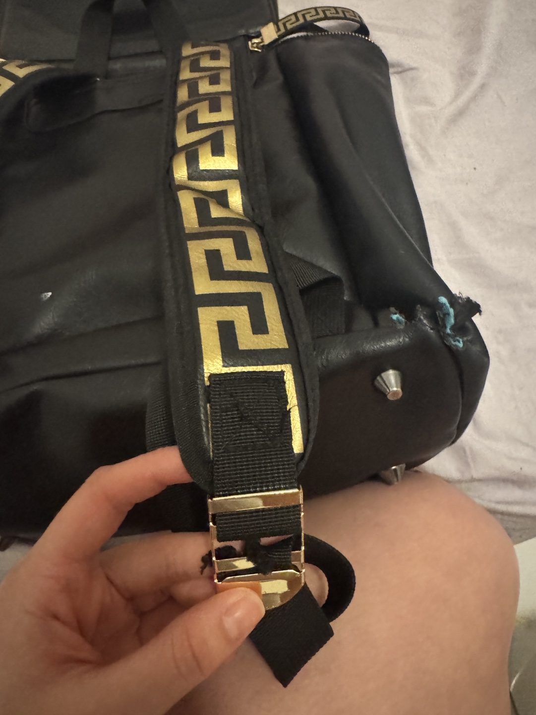 Versace Parfums Black Backpack - photo 3