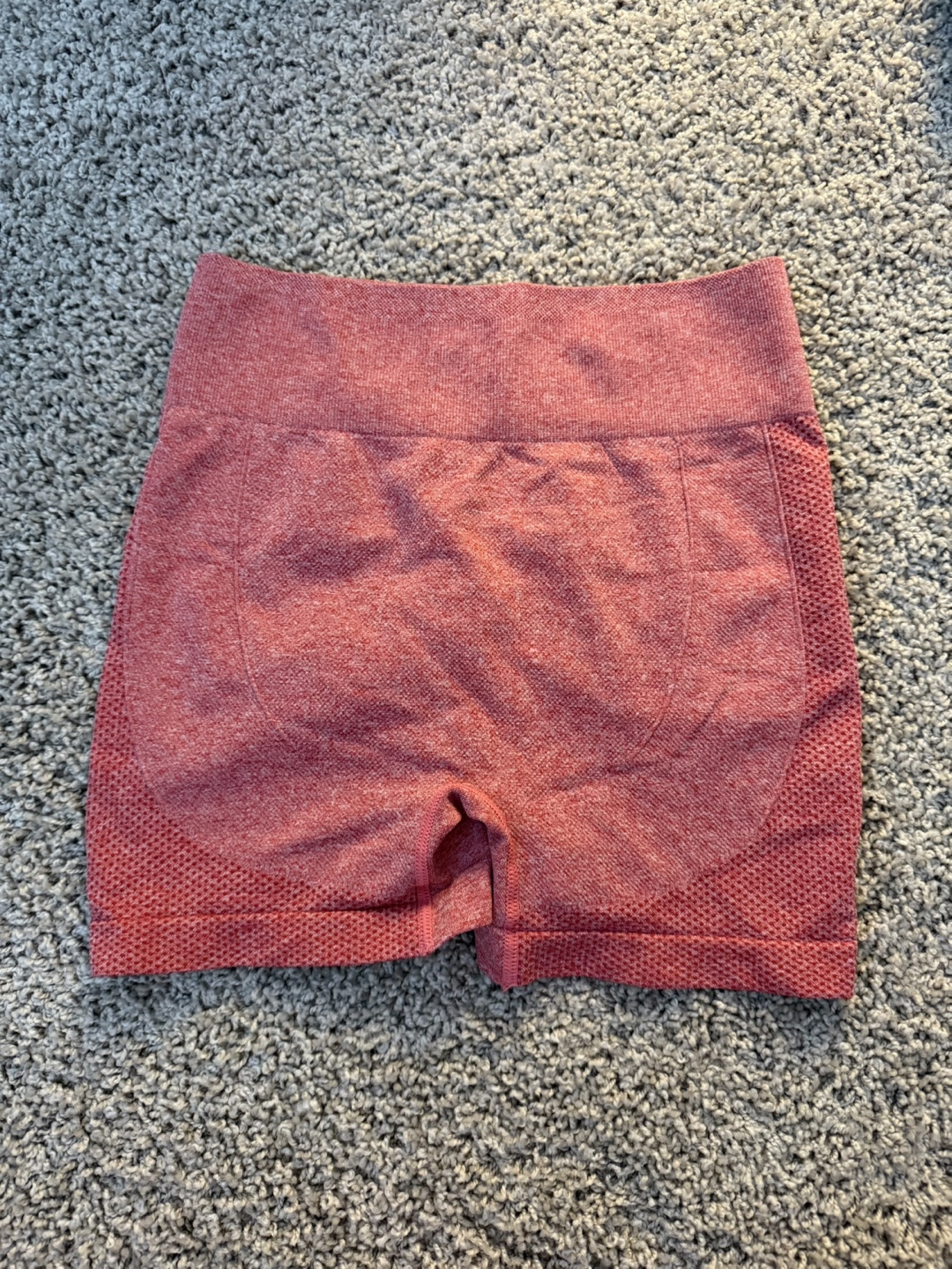 Pink Seamless Push up Workout Shorts - photo 2