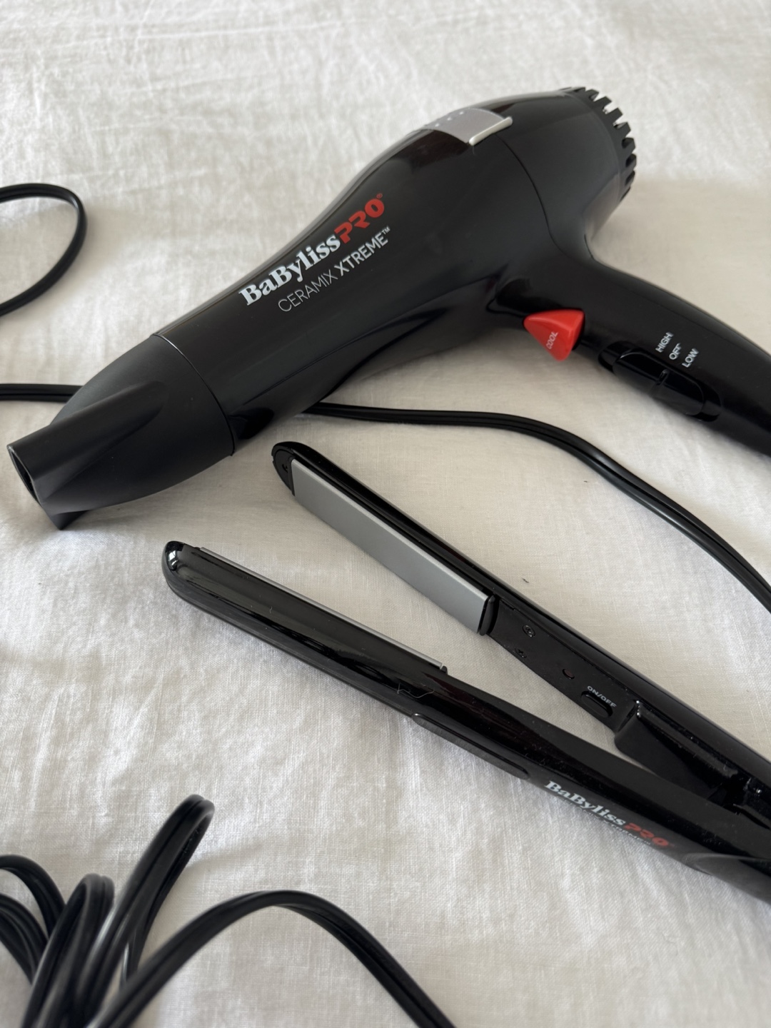 Babyliss Pro Ceramix Hair Dryer and Straightener Set - photo 2