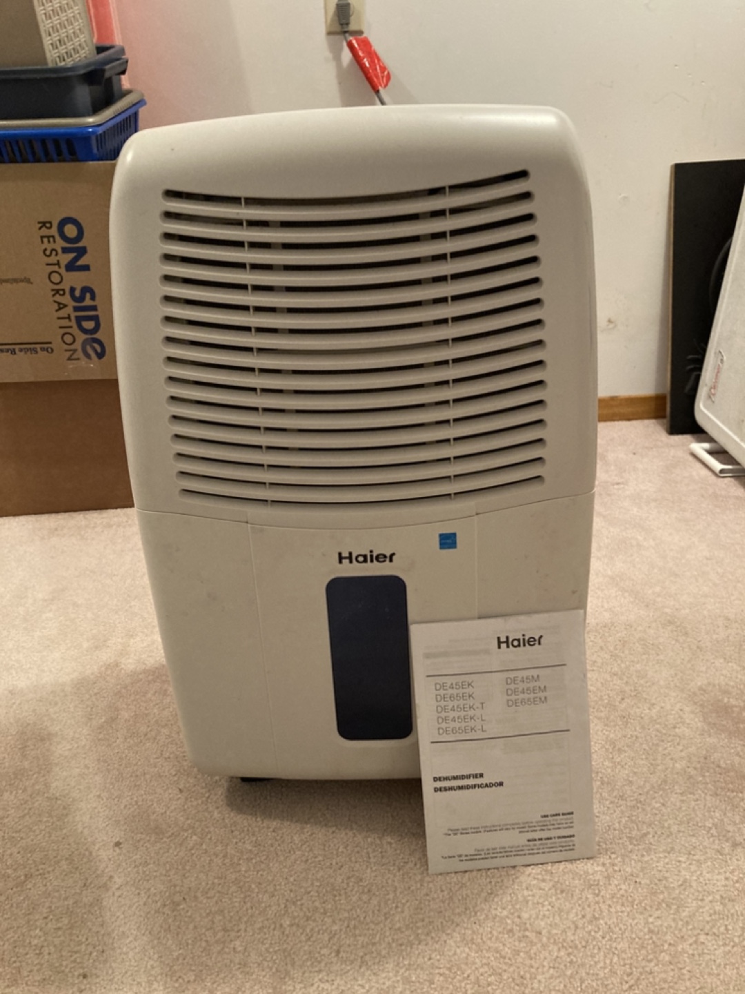 Haier DE65EK-L Dehumidifier