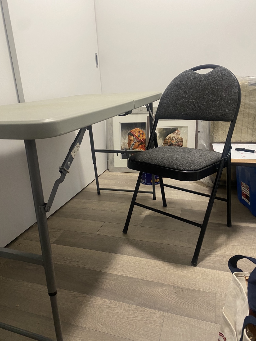 Folding Table and 2 chairs Set