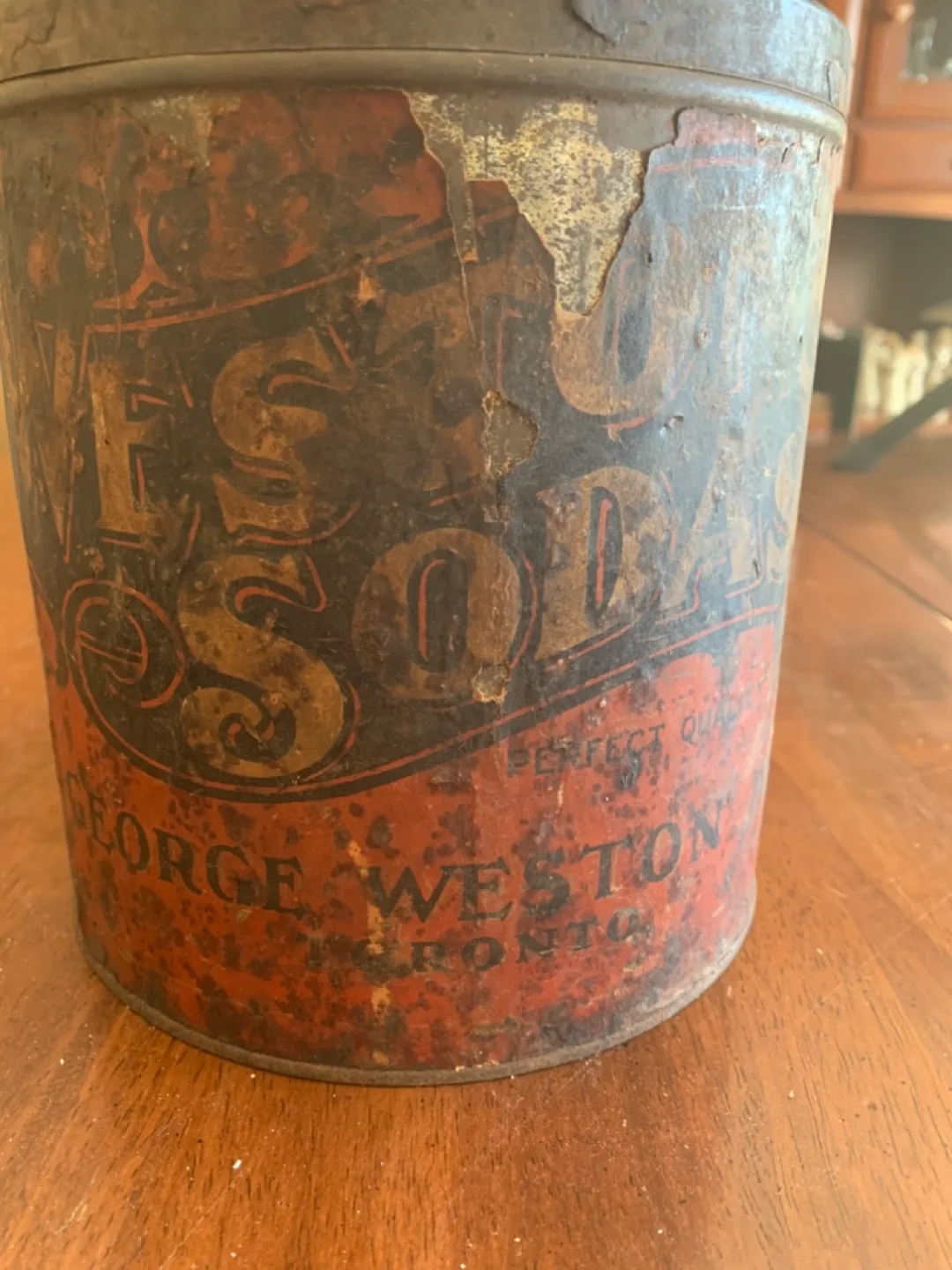 Vintage Collection of 5 antique and replica tins image indicator(3)