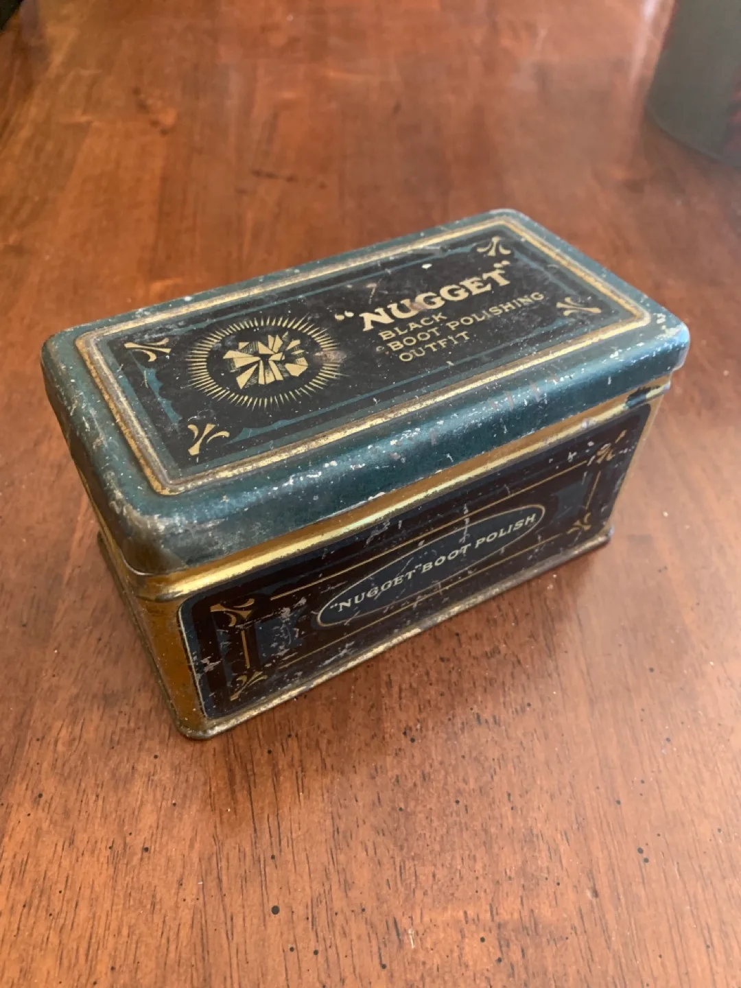 Vintage Collection of 5 antique and replica tins image indicator(5)