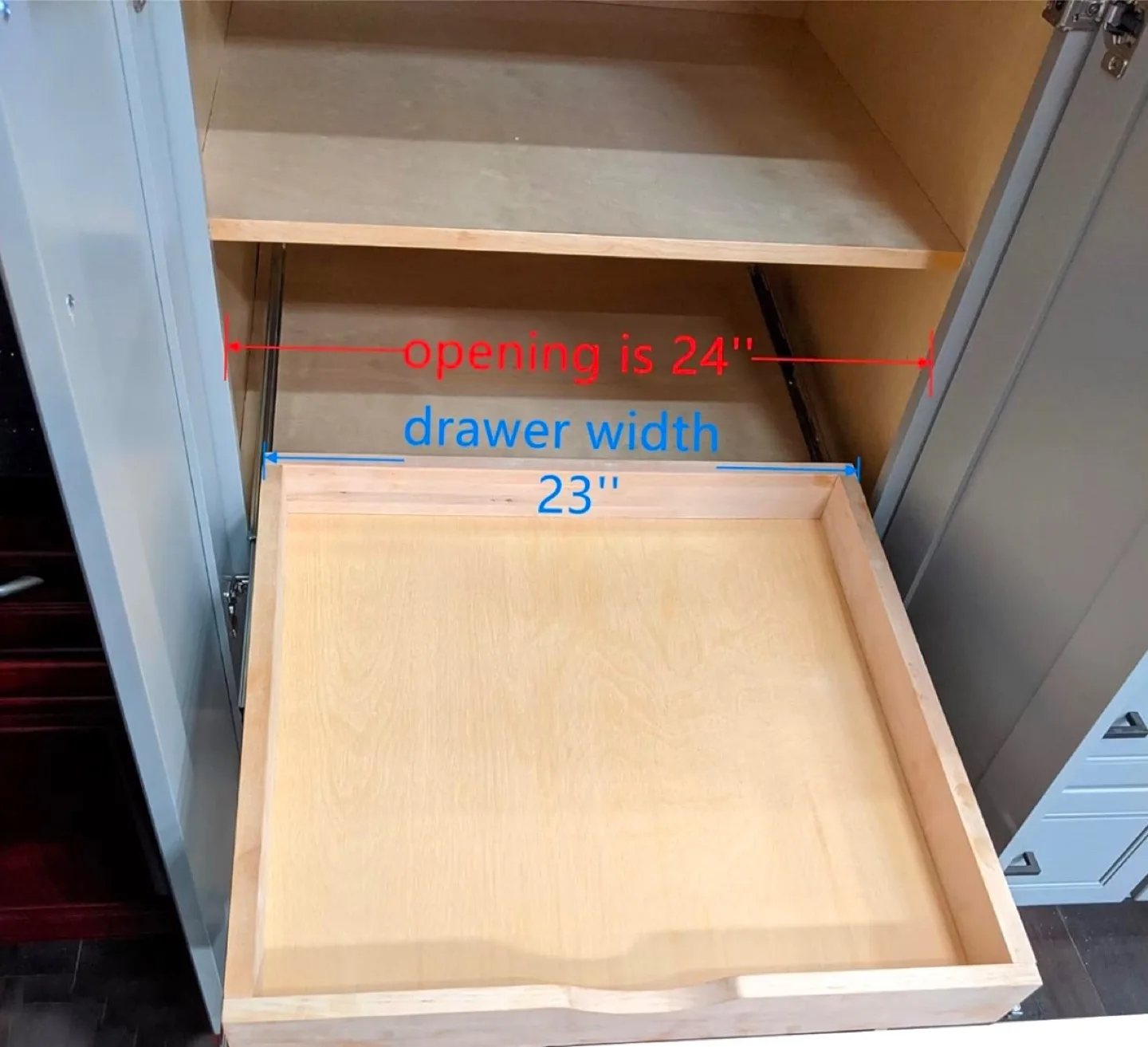 Rev-A-Shelf 23" Drawer Pullout image indicator(2)