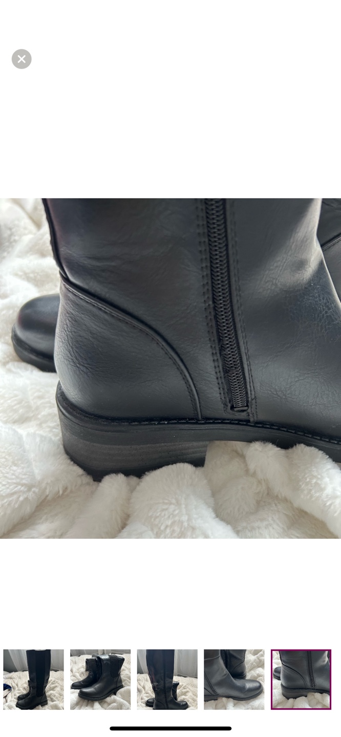 Black Knee-High Boots - photo 4