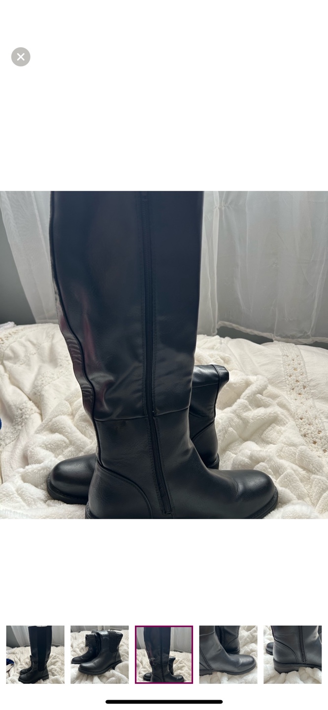 Black Knee-High Boots - photo 2