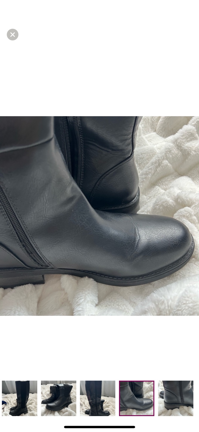 Black Knee-High Boots - photo 3