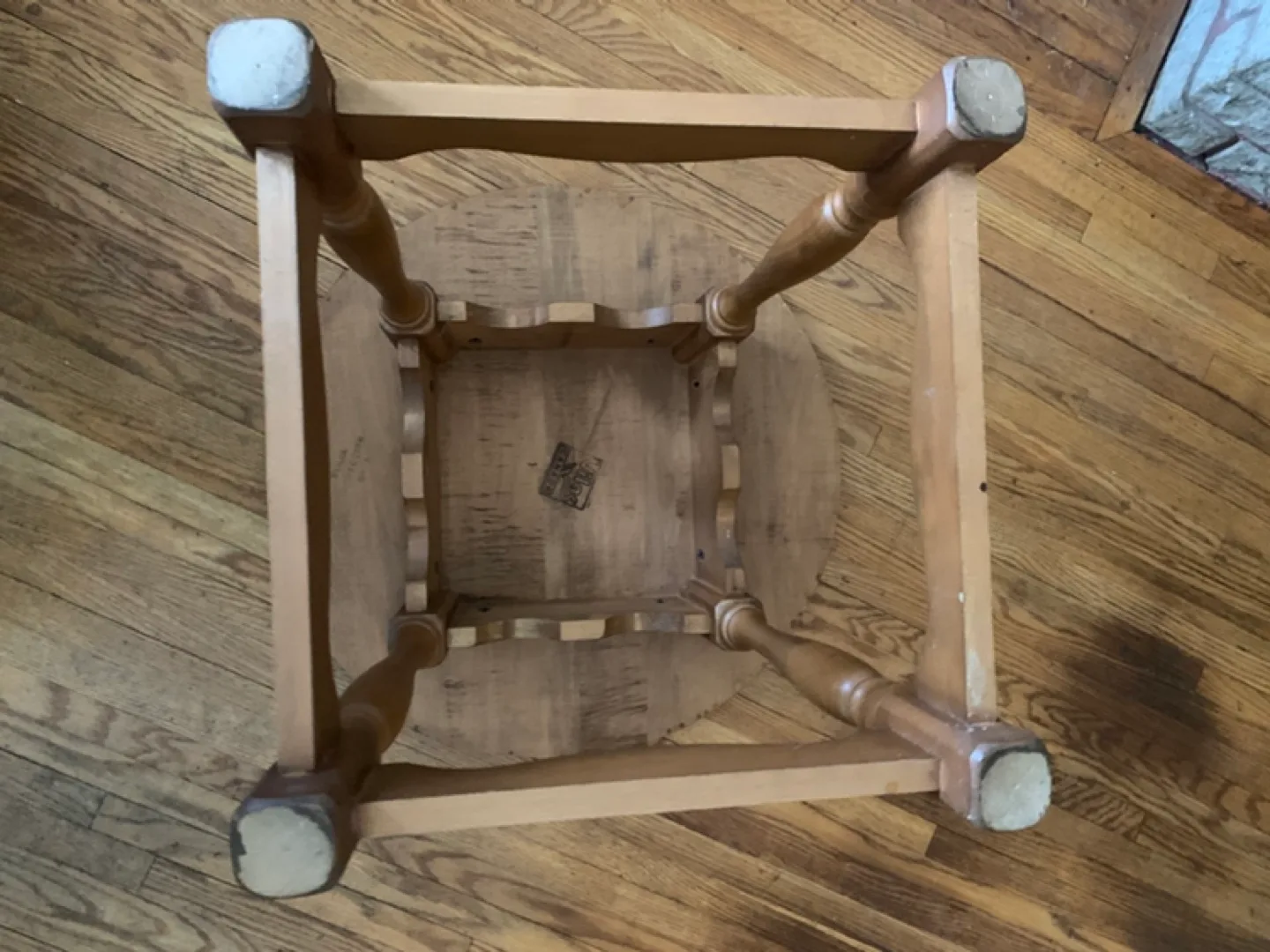 Solid maple, mid-century accent table image indicator(3)