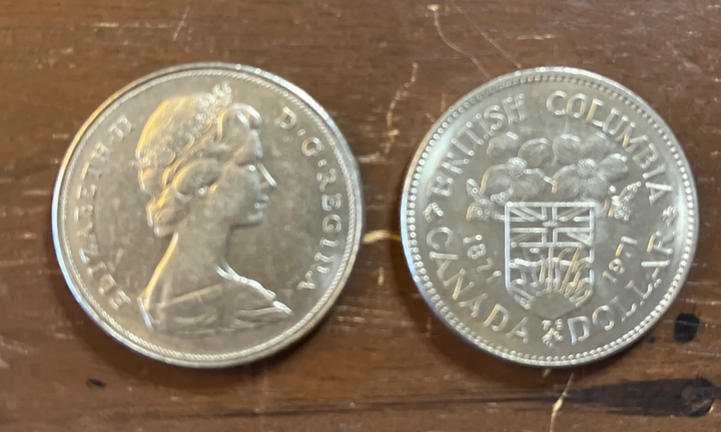 1971 British Columbia Dollar Coins image indicator(2)