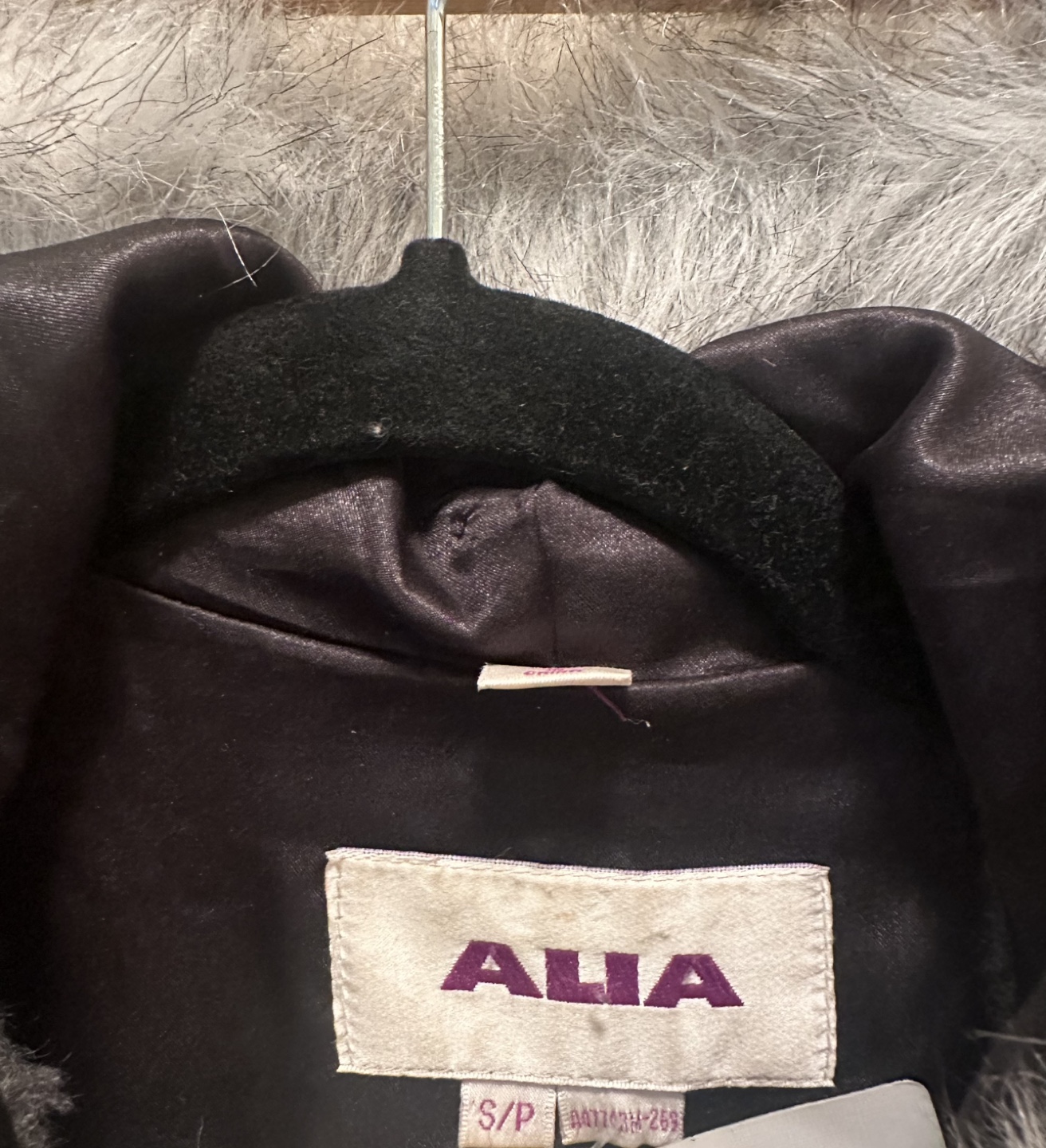 ALIA Faux Fur Hooded Jacket - Size Small - photo 4