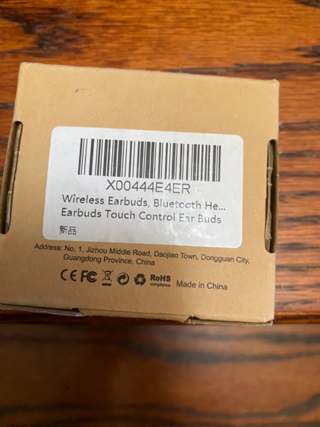 Wireless Earbuds Bluetooth Headphones Touch Control image indicator(2)