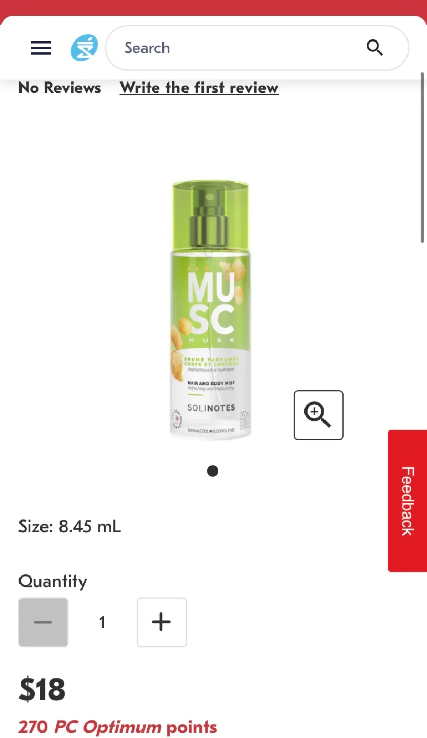 Solinotes Musc Hair and Body Mist - 250ml image indicator(3)