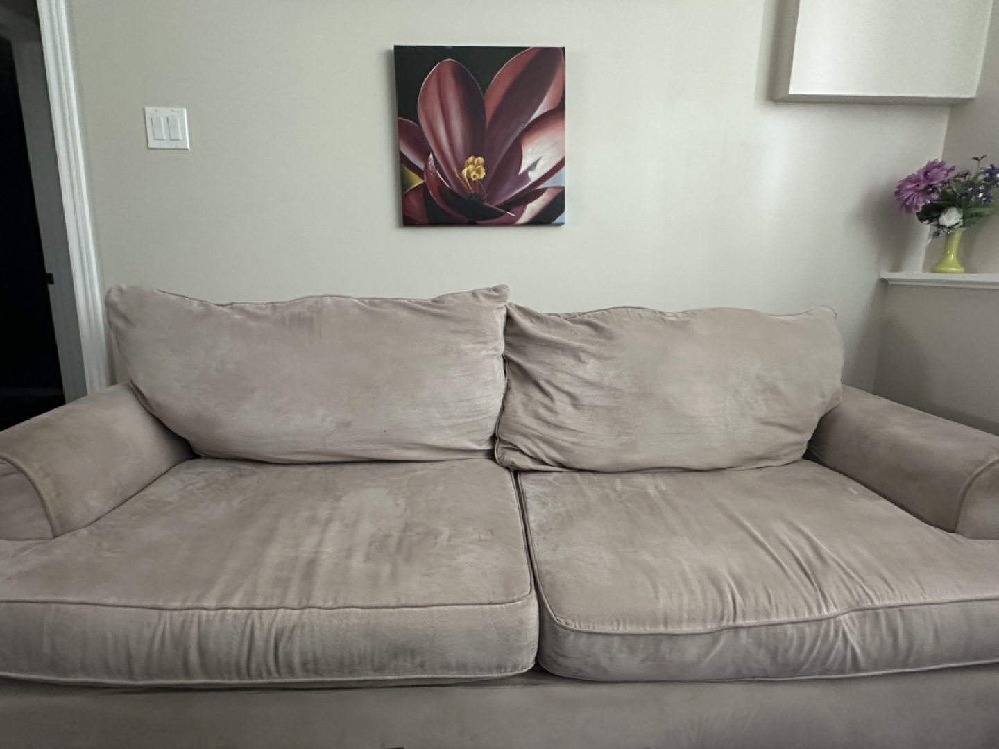 Beige Sofa