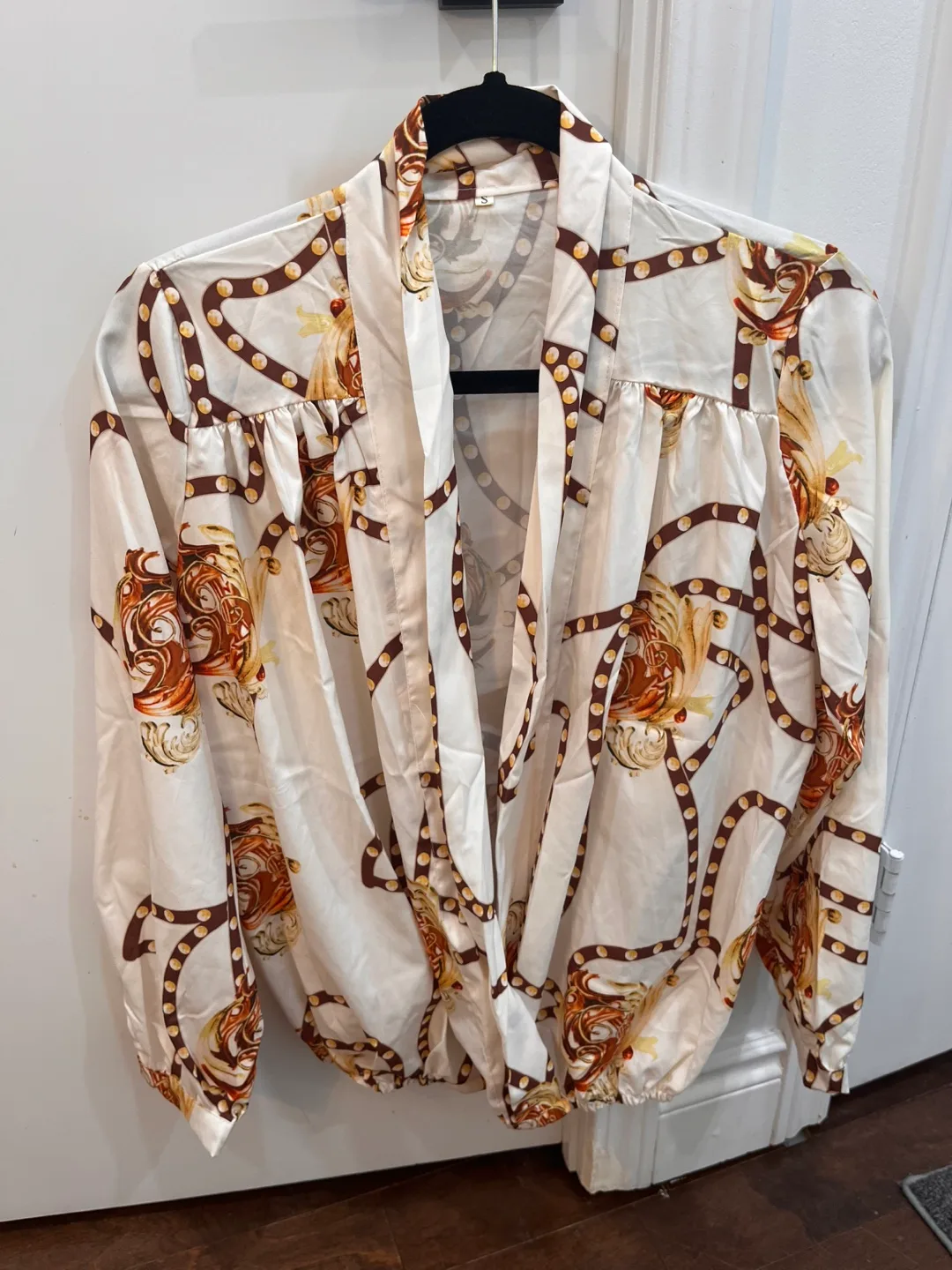 Long sleeve print top image indicator(2)