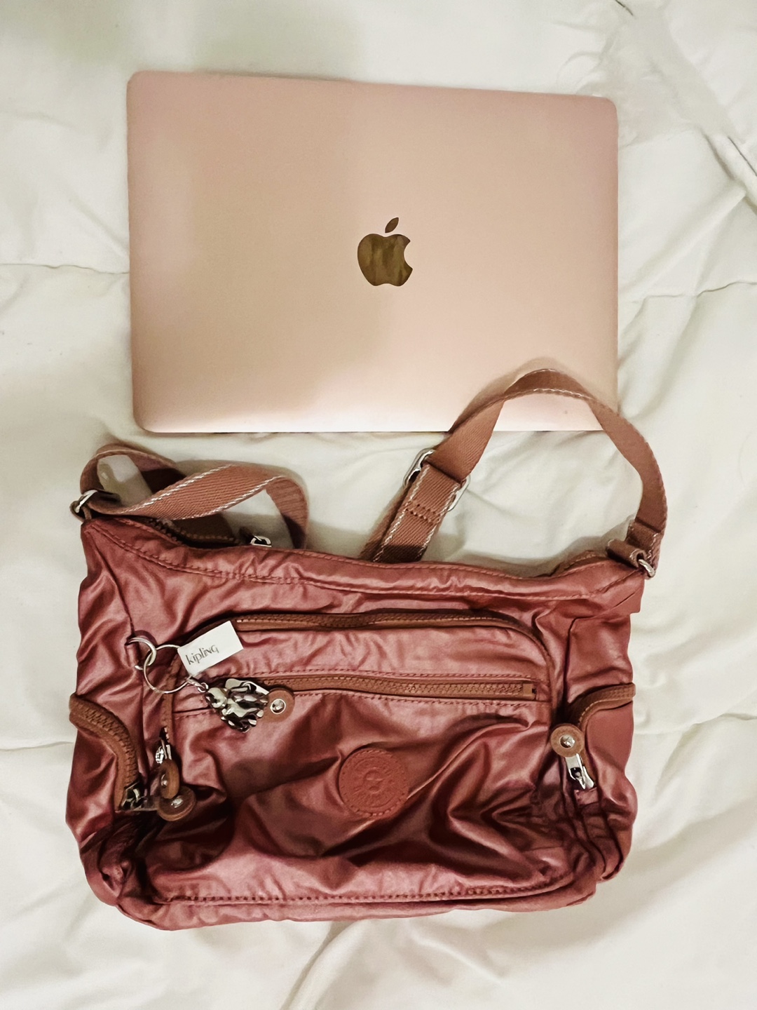 Kipling Metallic Rose Crossbody Bag - photo 4