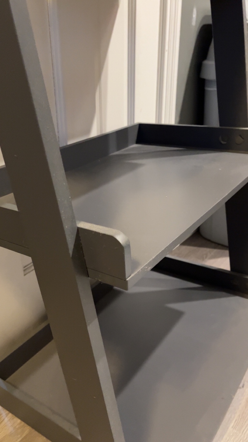 Gray Ladder Shelf - photo 3