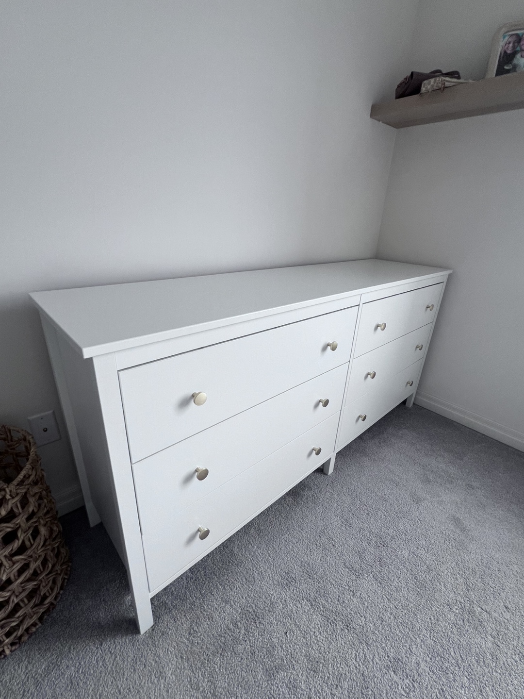White Dressers with Gold handles - photo 2