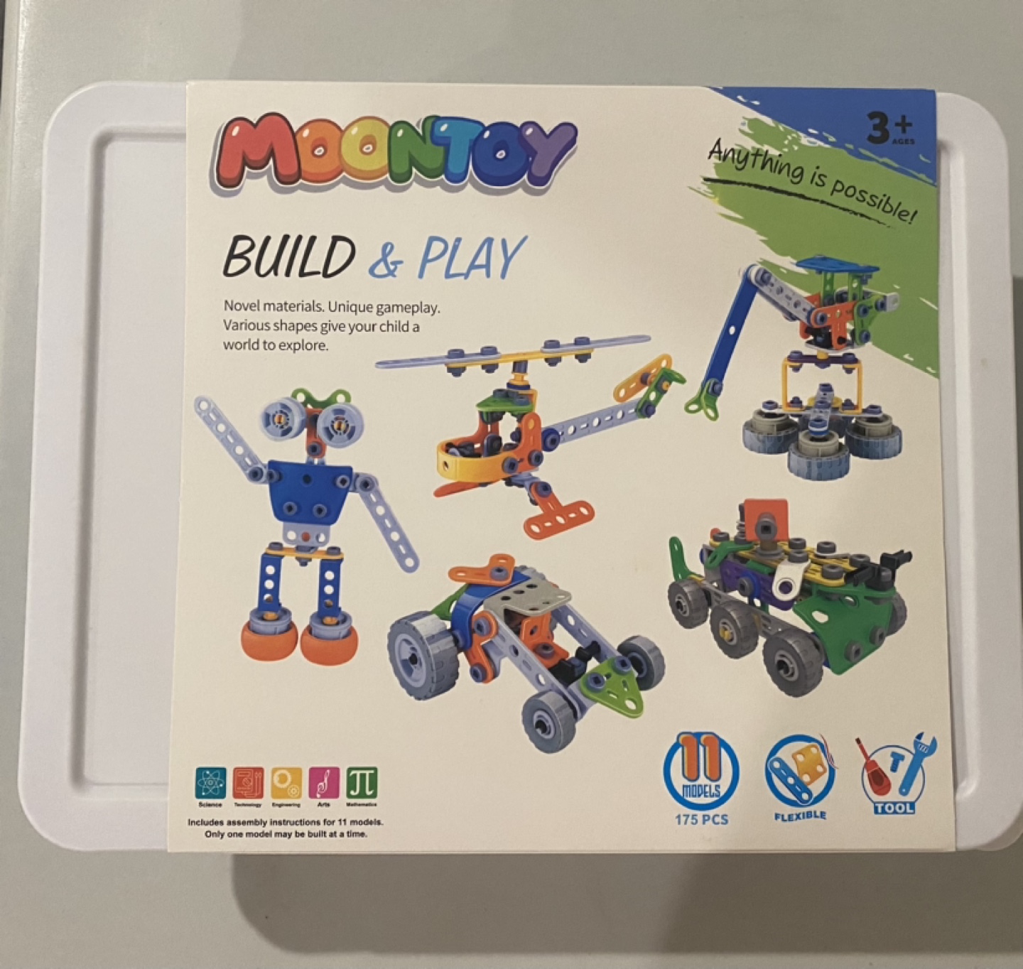 Build & Play 175-Piece Construction Set - photo 3
