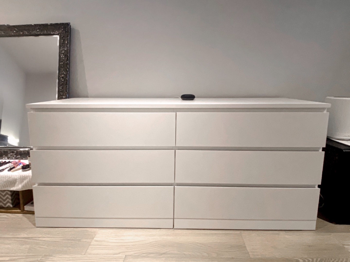 IKEA MALM 6-drawer dresser, white