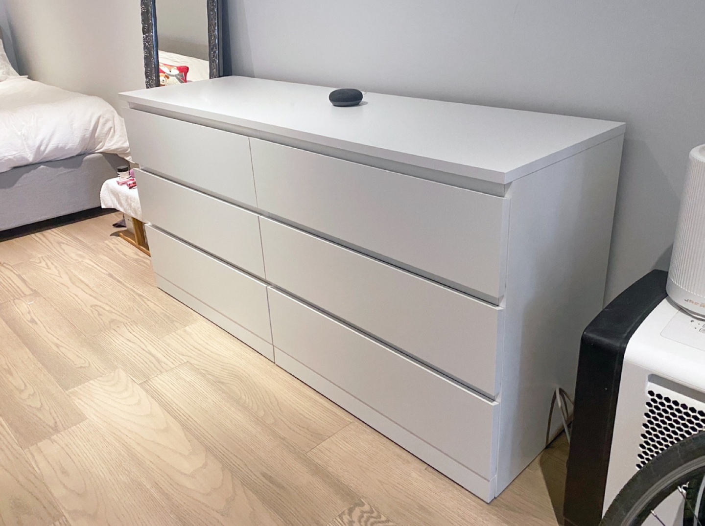 IKEA MALM 6-drawer dresser, white - photo 2