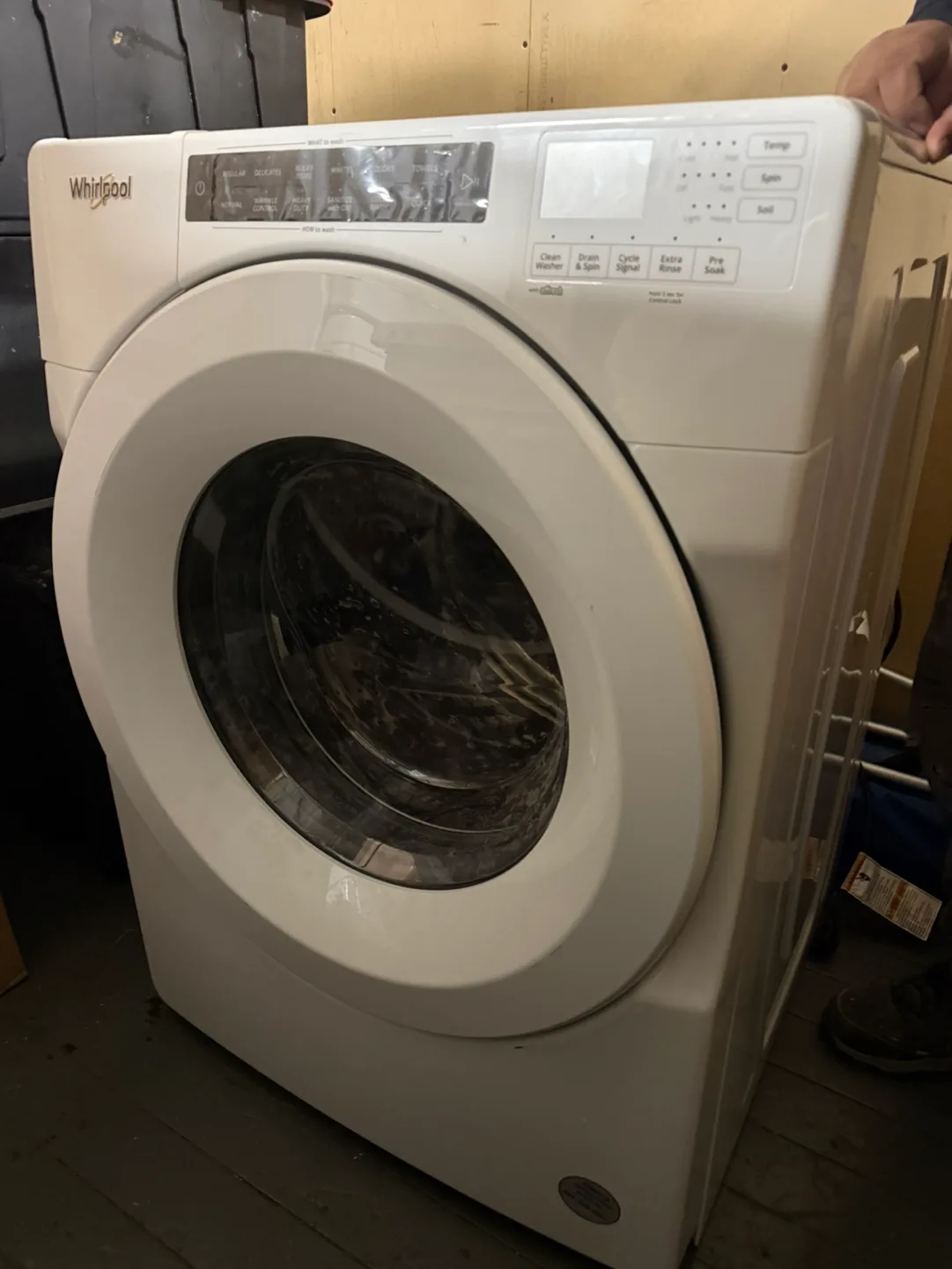 Whirlpool Electric Dryer and Washer- WH9560CW2 image indicator(6)