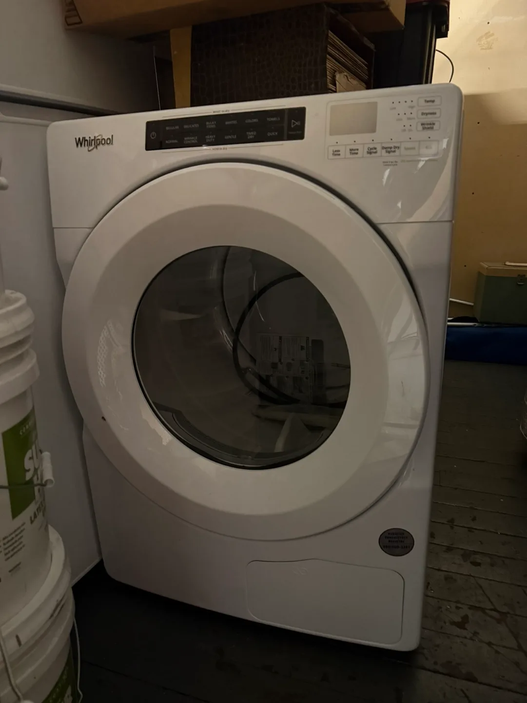 Whirlpool Electric Dryer and Washer- WH9560CW2 image indicator(2)