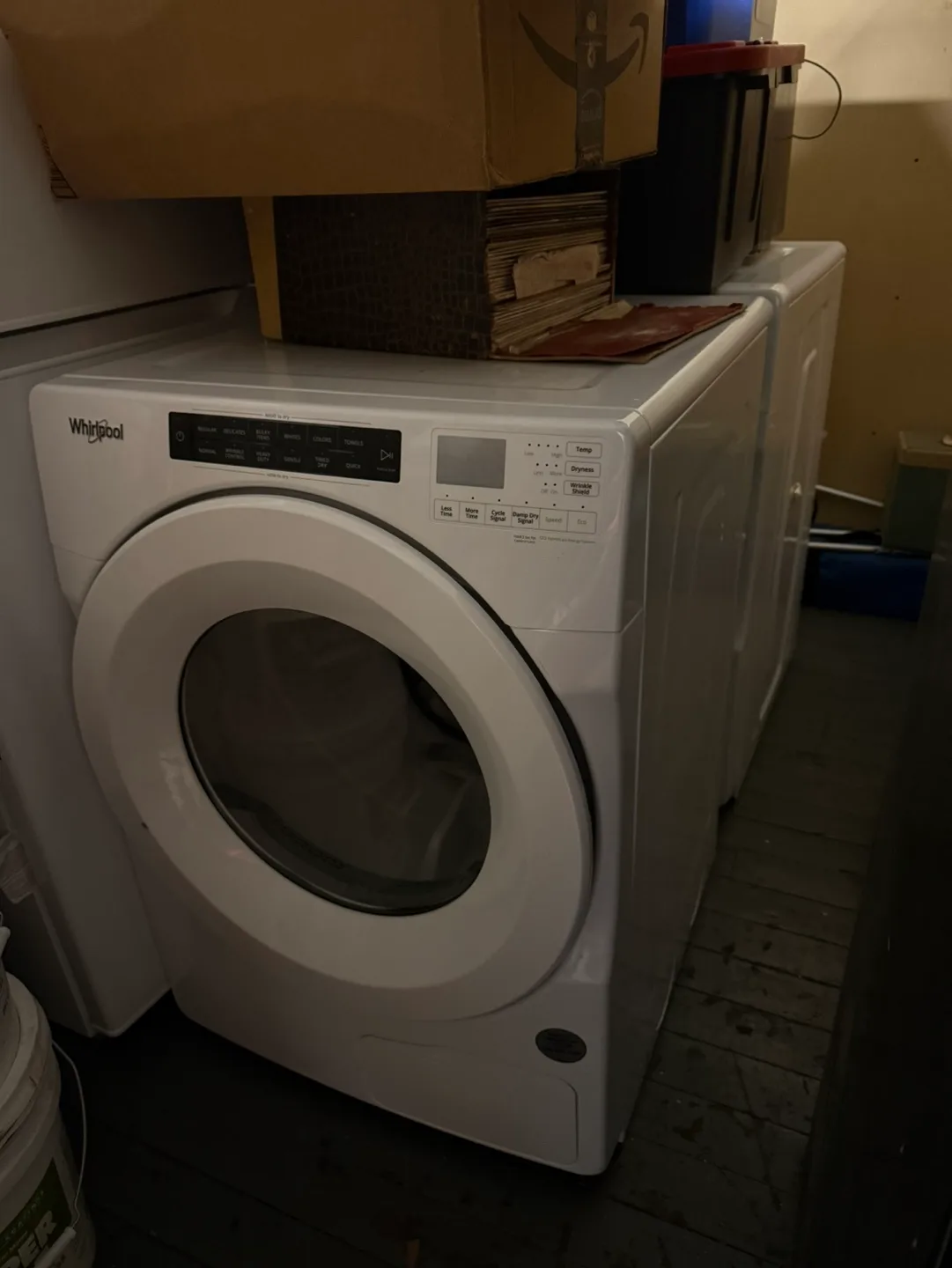 Whirlpool Electric Dryer and Washer- WH9560CW2 image indicator(5)