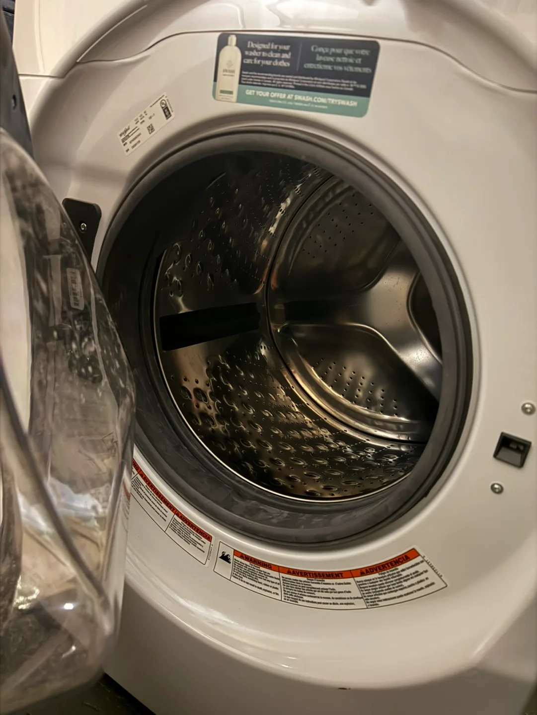 Whirlpool Electric Dryer and Washer- WH9560CW2 image indicator(8)