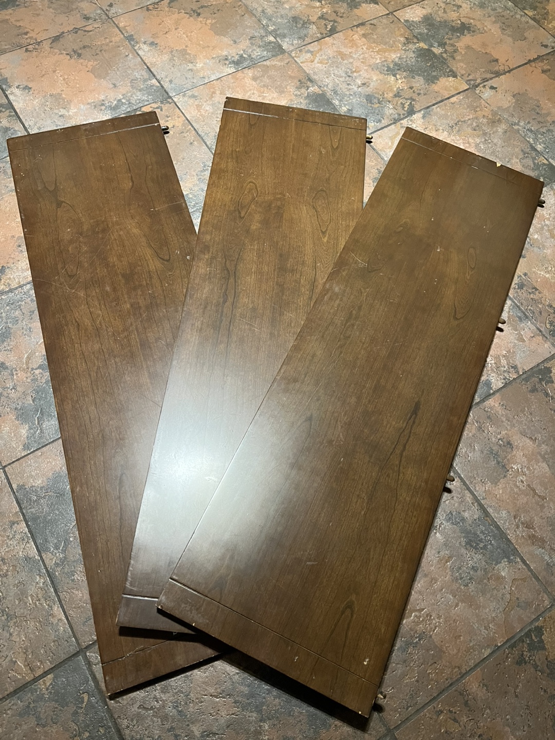 Vintage Oval Dining Table and Three Chairs - photo 3