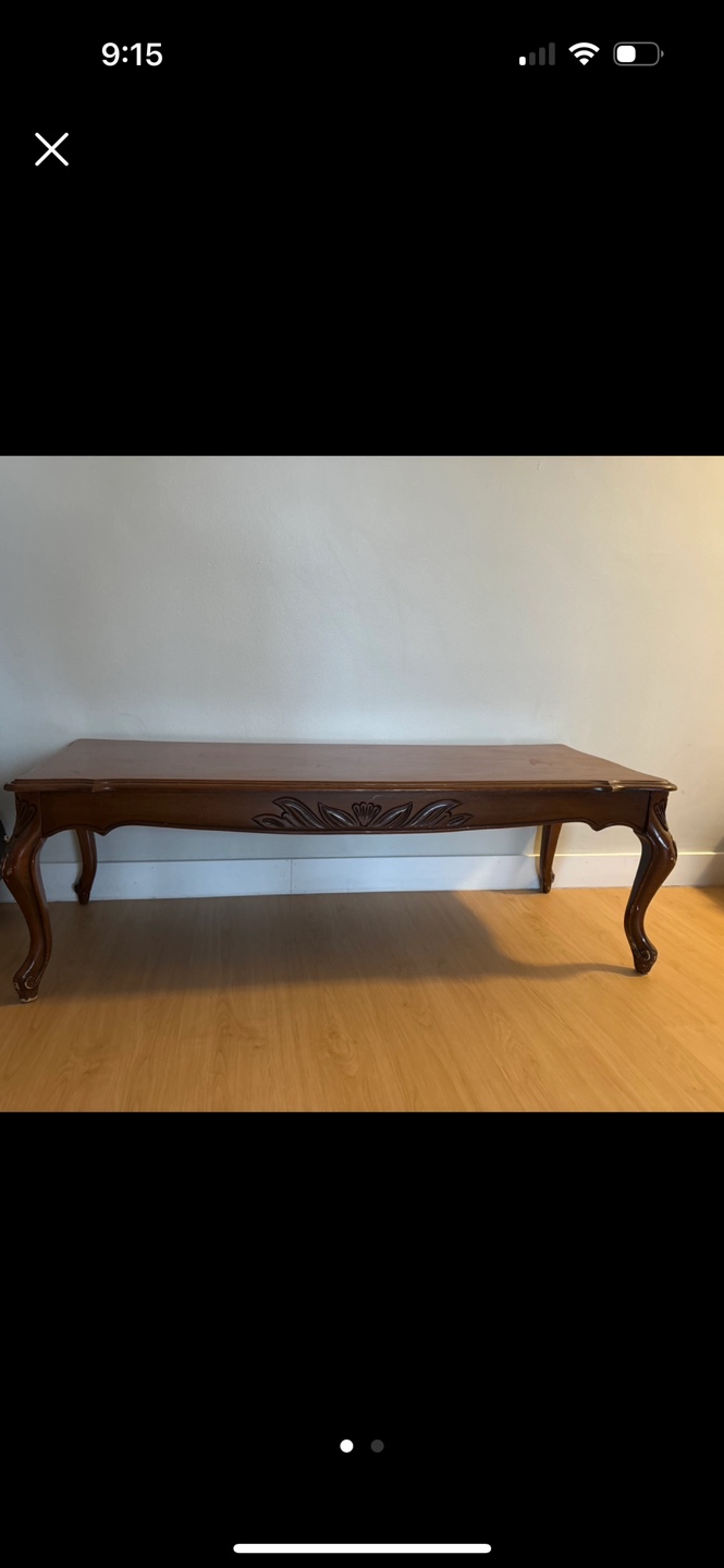 Beautiful Wooden Coffee Table - photo 2