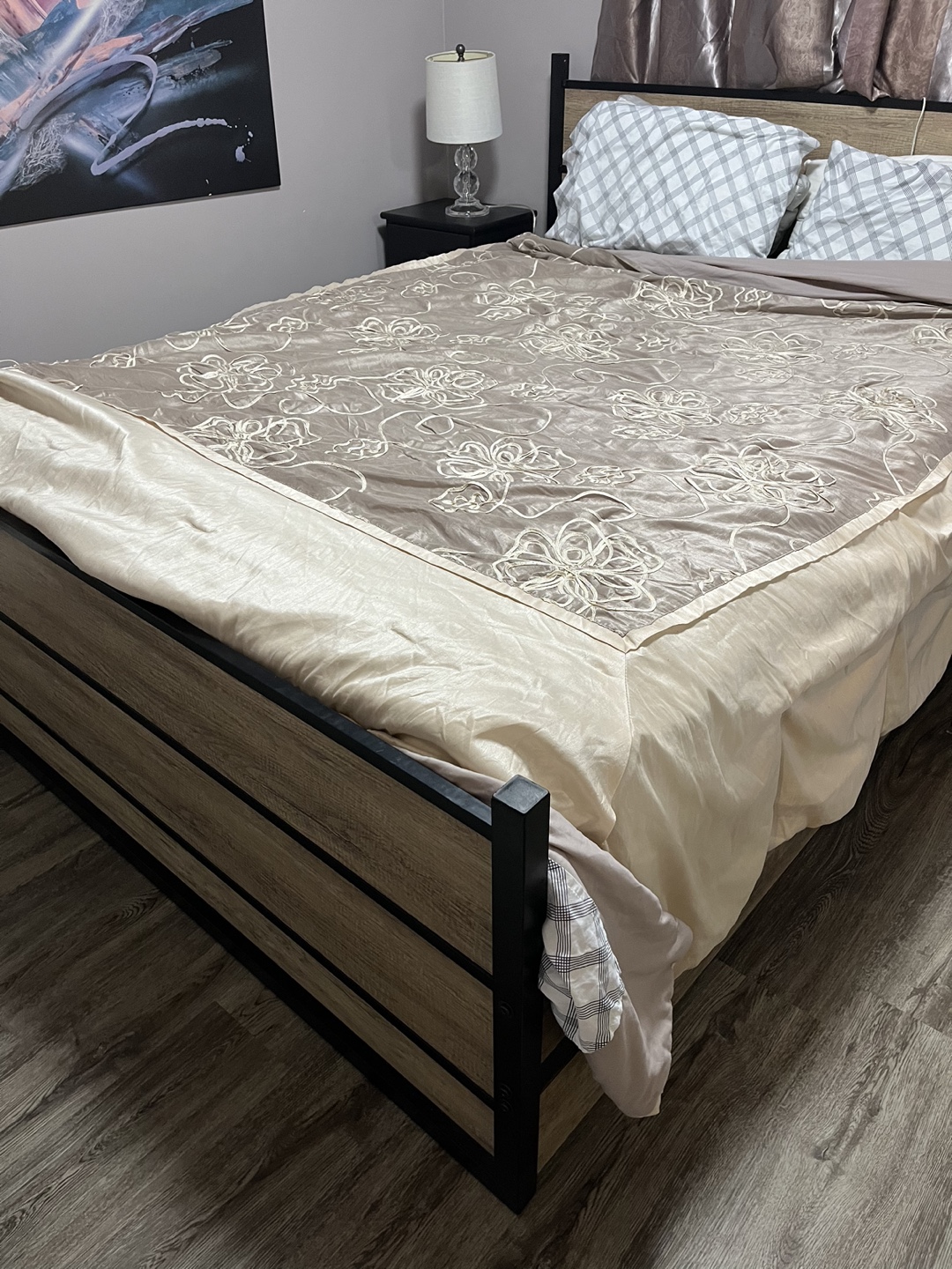 Queen bed and Mattress