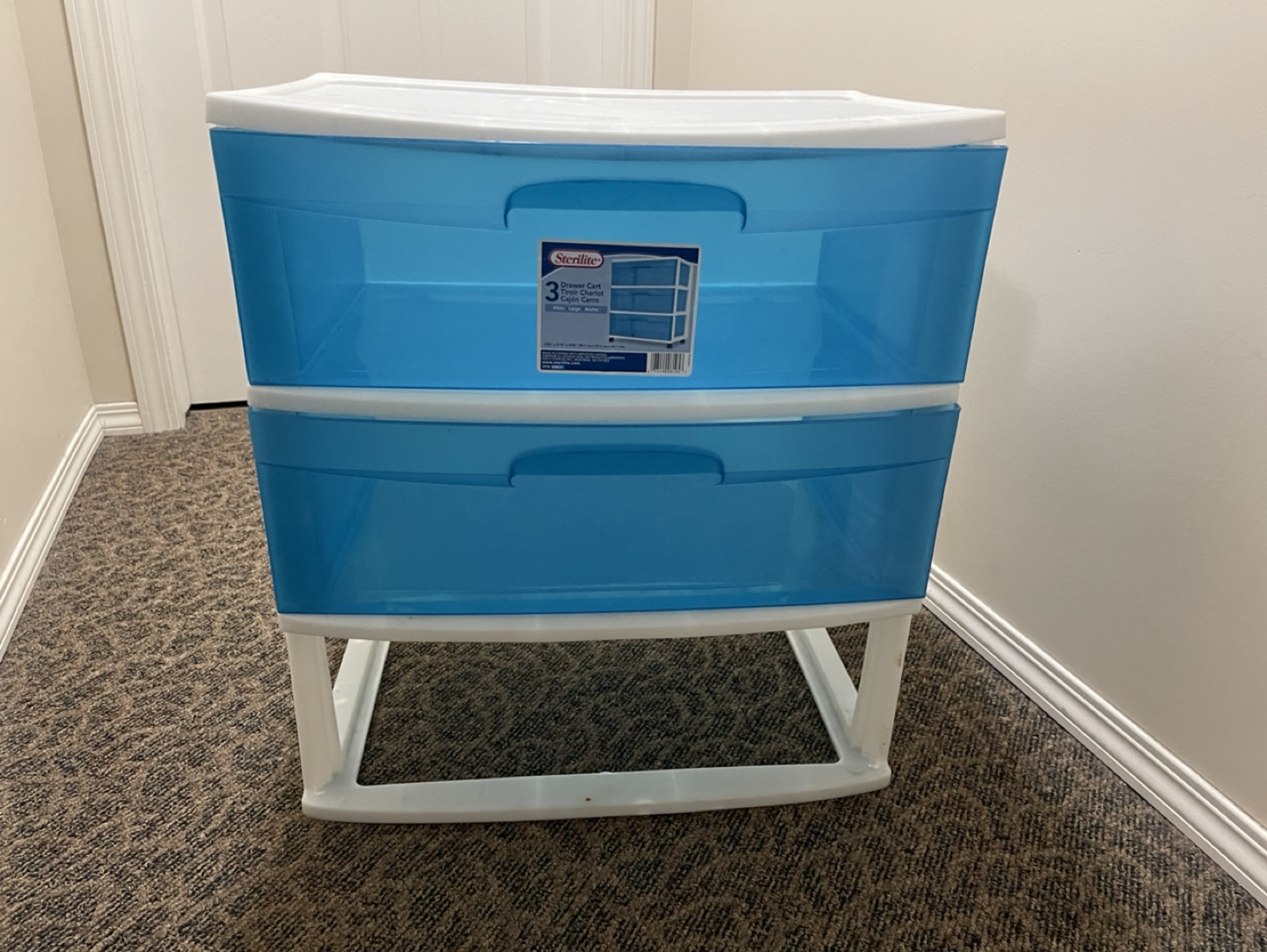 Sterilite 3-Drawer Cart - photo 2