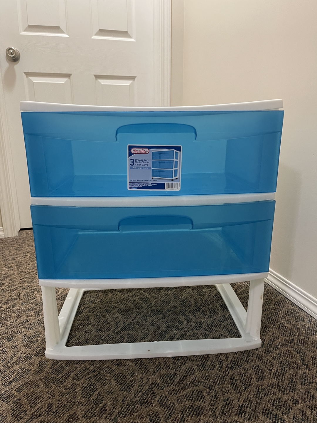 Sterilite 3-Drawer Cart