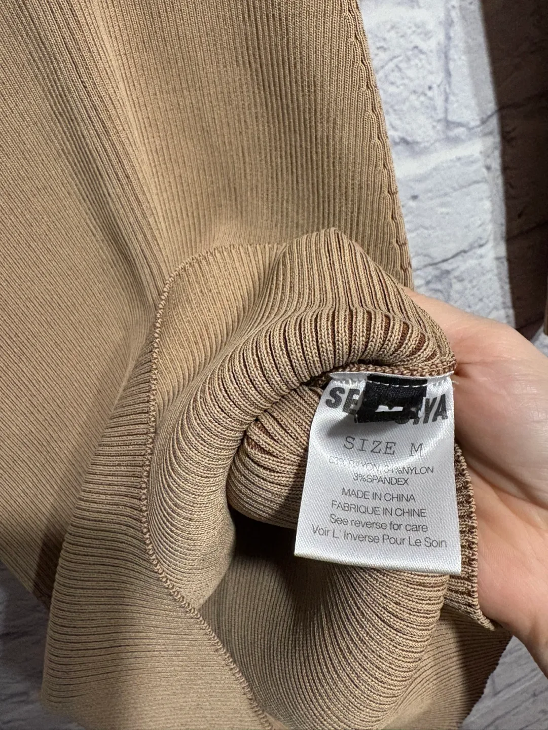 EUC Ser.o.ya (Revolve Brand) Knit Mini Dress - Size M image indicator(5)