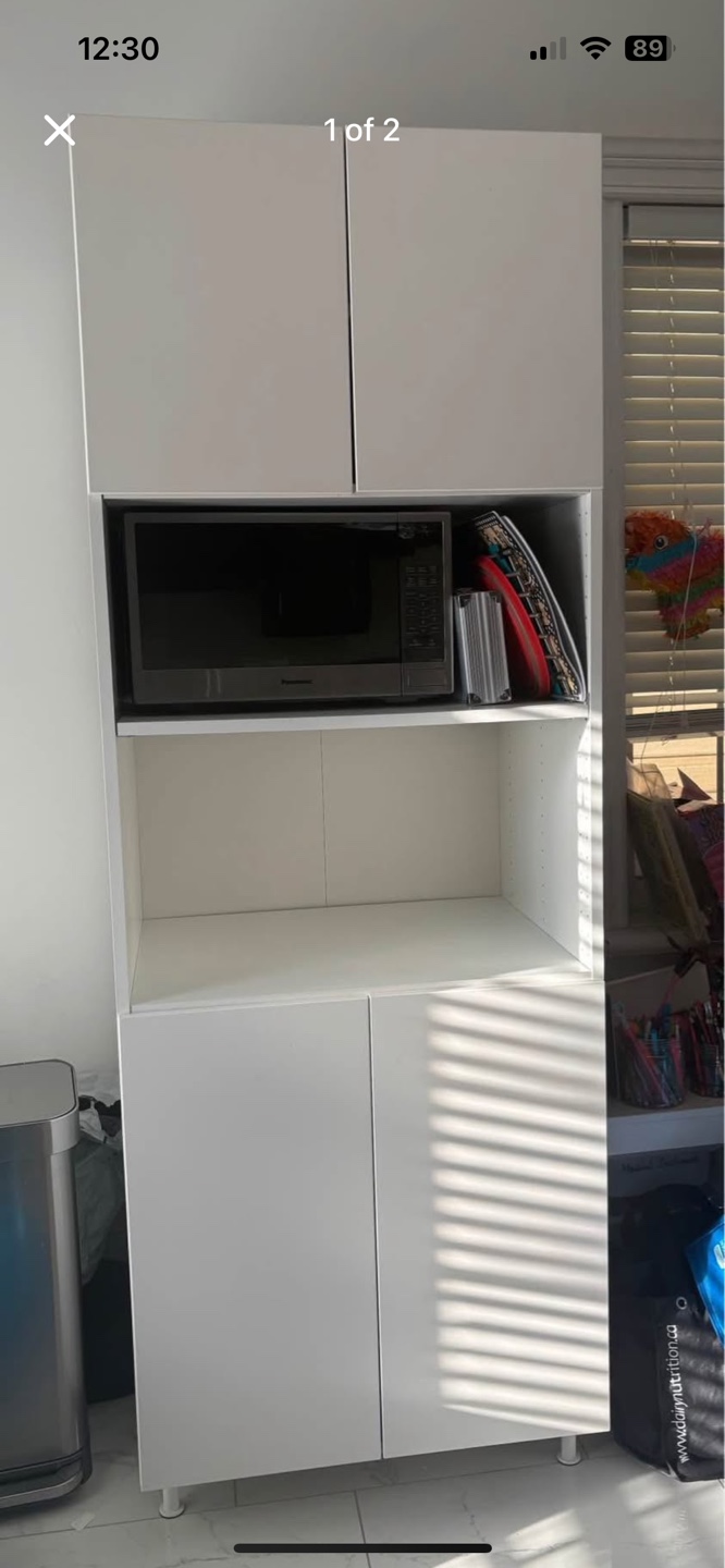 IKEA high cabinet sektion for oven