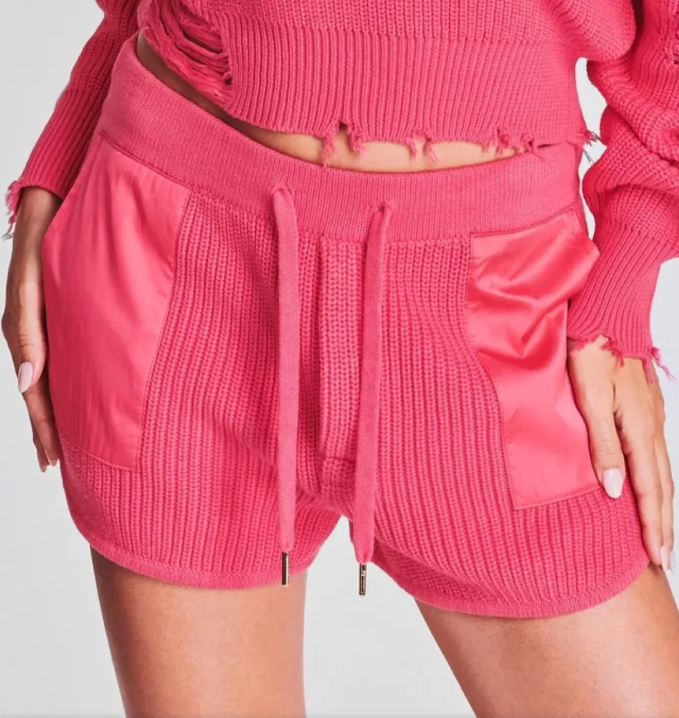 New Ser.o.ya (Revolve Brand) Knit Shorts Small image indicator(2)