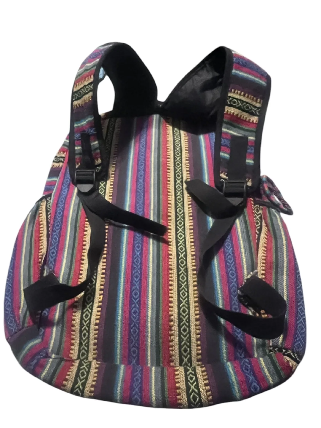 Colorful Striped Backpack image indicator(2)